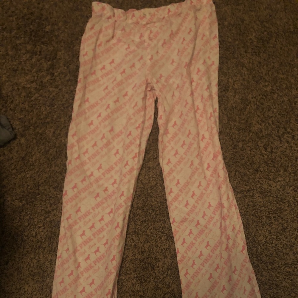 Victoria’s Secret pink pajamas